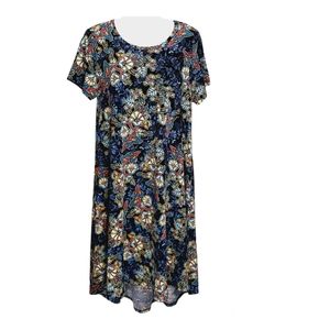 Lularoe Dress Carly Floral Size XS